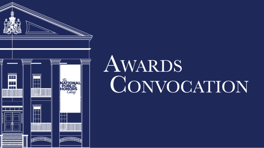 image of words Awards Convocation with Calvert Hall