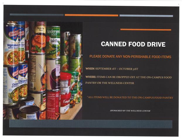 Canned Food Drive