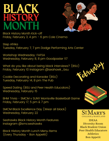 Black History Month Calendar