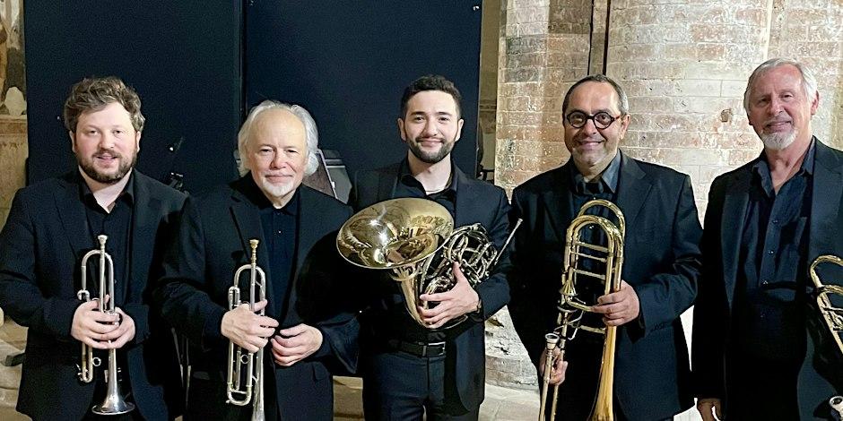 Chesapeake orchestra brass quintet, Zachary silberschlag, Jeffrey silberschlag, Nathaniel silberschlag, bryan bourne