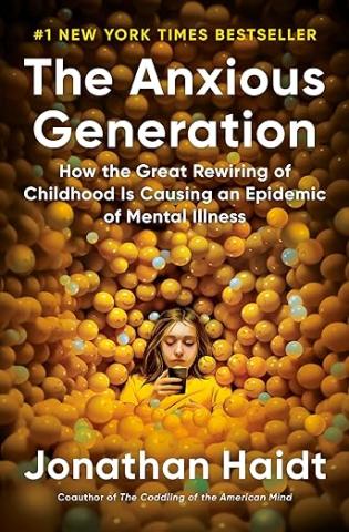 Cover of "The Anxious Generation"