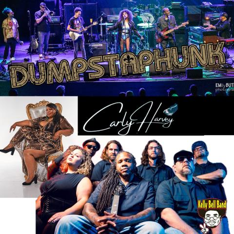 Dumpstaphunk, Carly Harvey and Kelly Bell Band