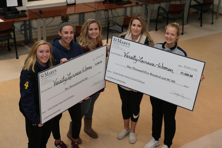Women’s Lacrosse Team pictured