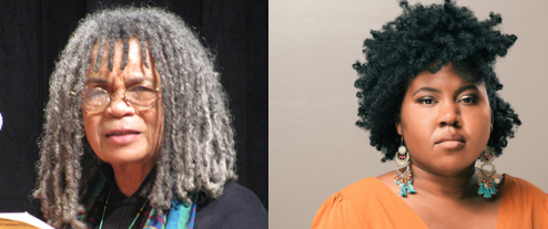 Sonia Sanchez and Ashley M. Jones pictured