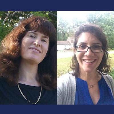 Professor Amy Henderson, left and Emek Köse, right