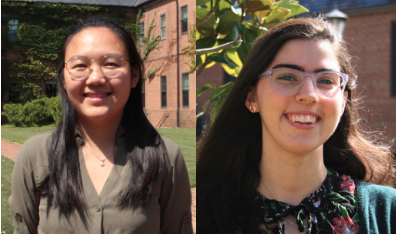 Ivy Antunes ’20 and Nhu Chau '20 pictured