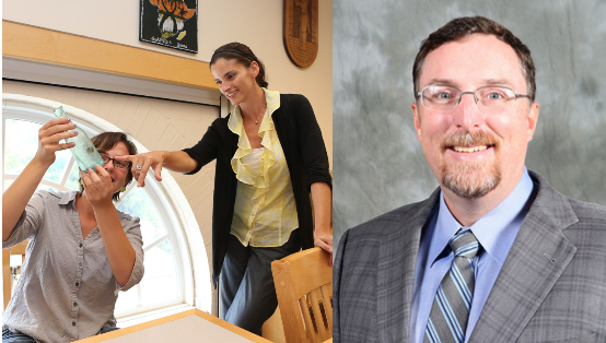 Associate Professor Gijanto and student and Professor Larsen pictured