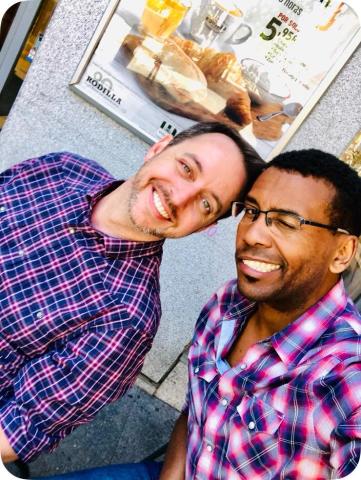 Matt Newcomer, left, and Jayson Williams