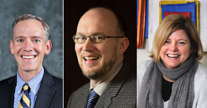 Matthew Fehrs, Kent Randell and Carrie Patterson pictured