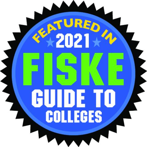 Fiske Guide to Colleges 2021 badge