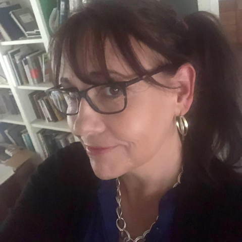 visiting professor of educational studies and alumna Janet Varner ’91 pictured