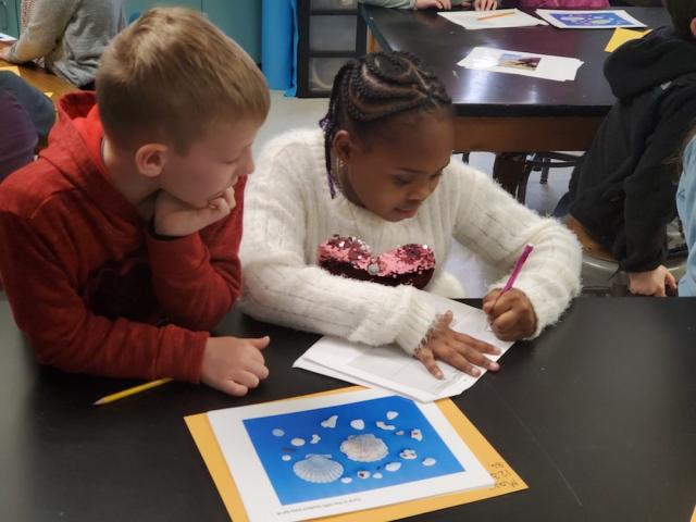 children from the article participating