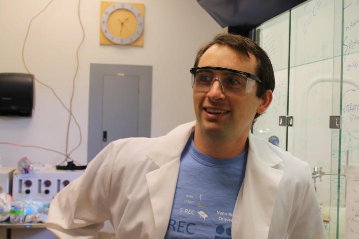 Associate Professor of Chemistry Troy Townsend