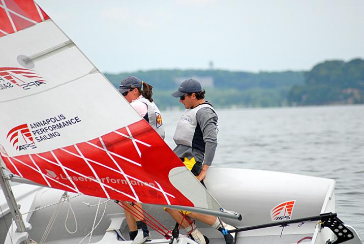 Michael Menninger and Kelly Wilbur at the 2010 TR Finals 