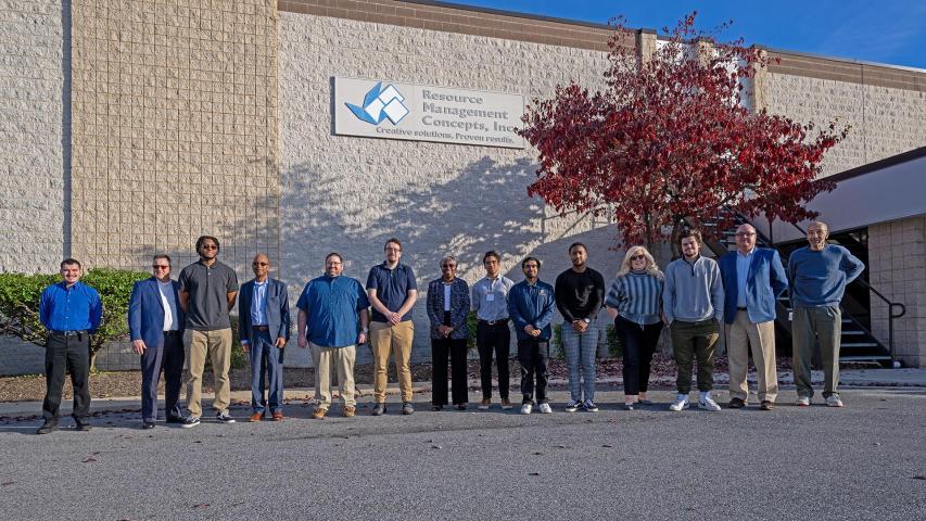 President Jordan, SMCM students, RMC executives