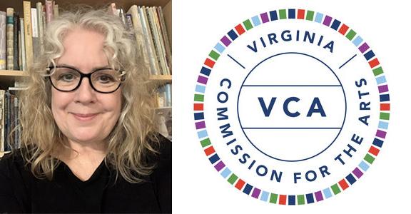 Sue Johnson with VCA award
