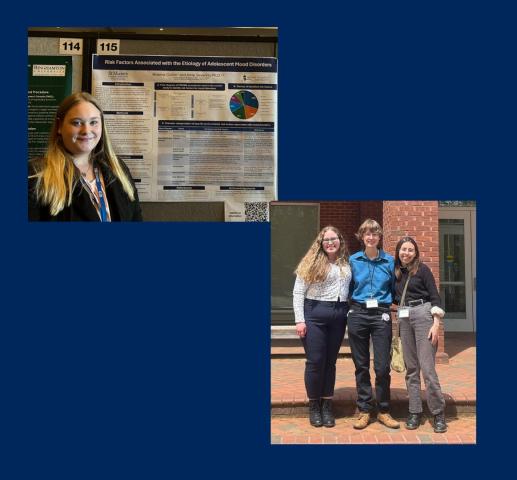 Briana Corbin '24, Gabrielle Blew '24, Angelie Roche '24, Katya Scott '24