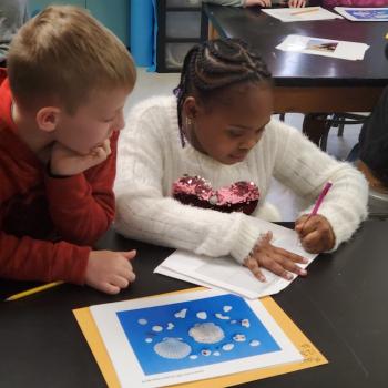 children from the article participating 