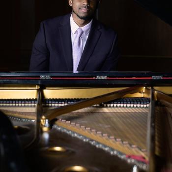 Ellington Carthan at the piano