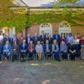 Board of Trustees and students